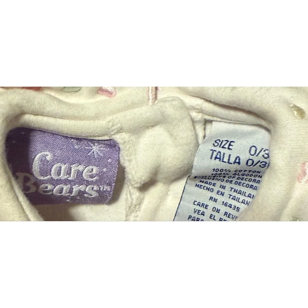 Vintage Care Bears baby set 0/3 months
